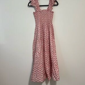 Pink floral Hill House Nap dress